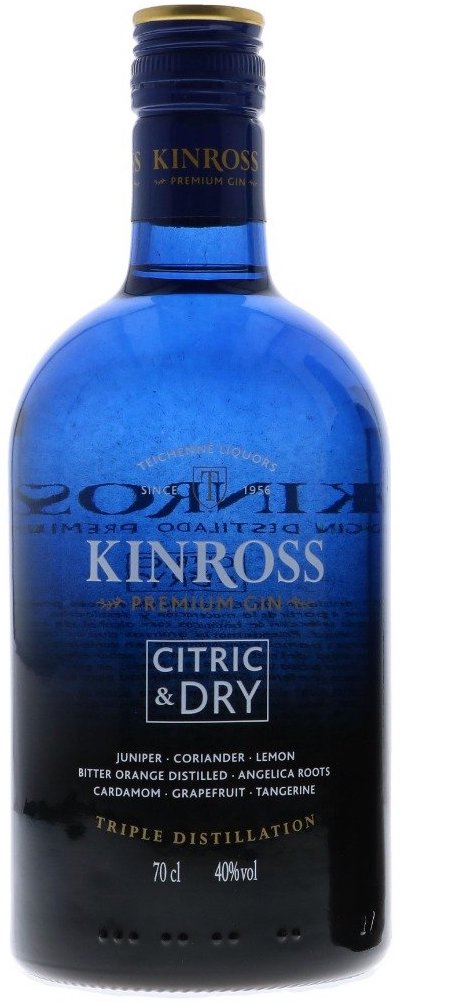 Kinross Citric Dry Gin 0.7L (40% Vol.)