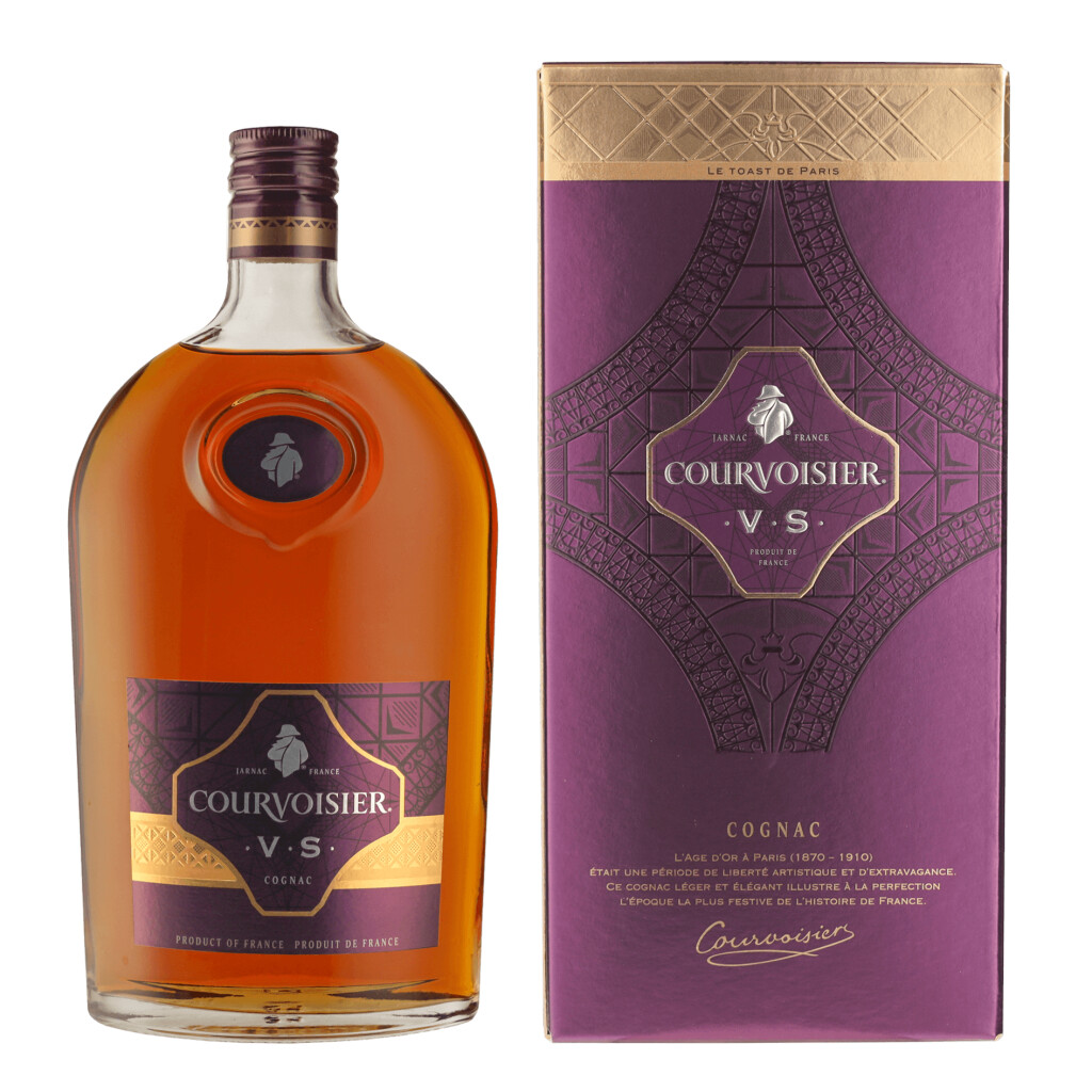 Courvoisier VS + GP 0,5L (40% Vol.)