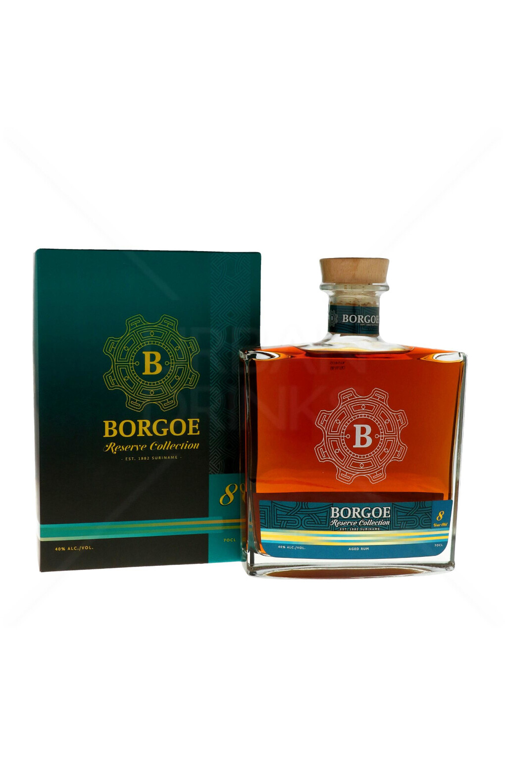Borgoe 8 YO Grand Reserve Rum 0,7L (40% Vol.)