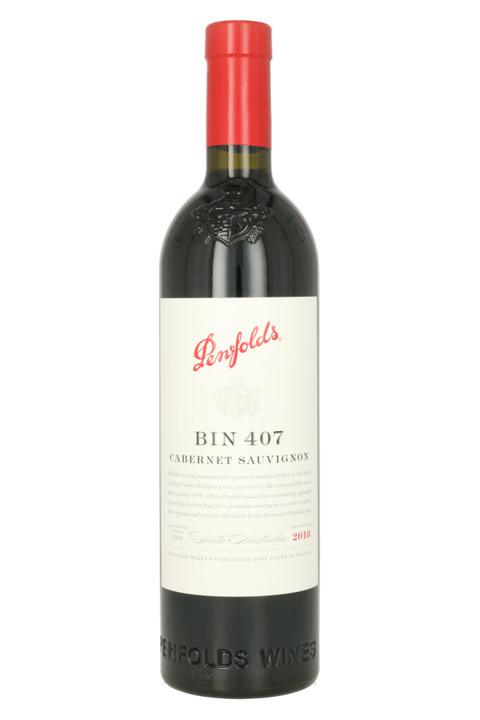 Penfolds Bin 407 Cabernet Sauvignon 2018 0,75L (14,5% Vol.)