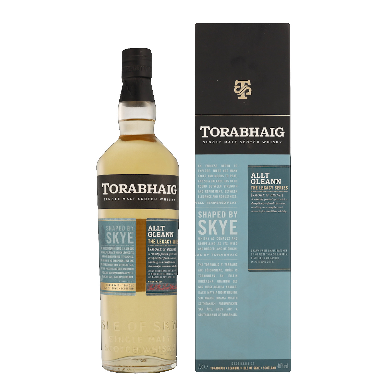 Torabhaig Legacy 2 Allt Gleann + GP 0.7L (46% Vol.)