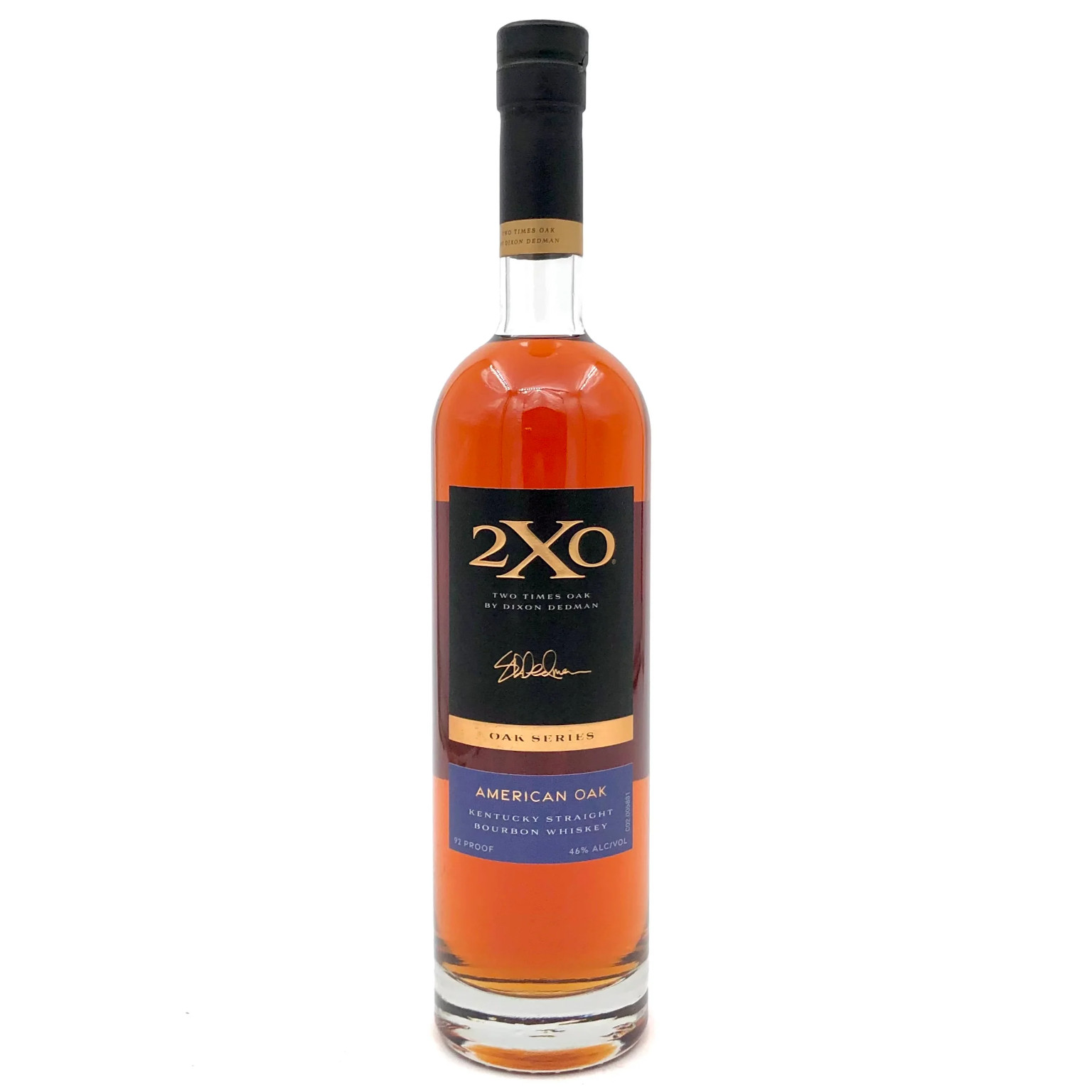 2XO American Oak Kentucky Straight Bourbon Whiskey 0,7L (46% Vol.)