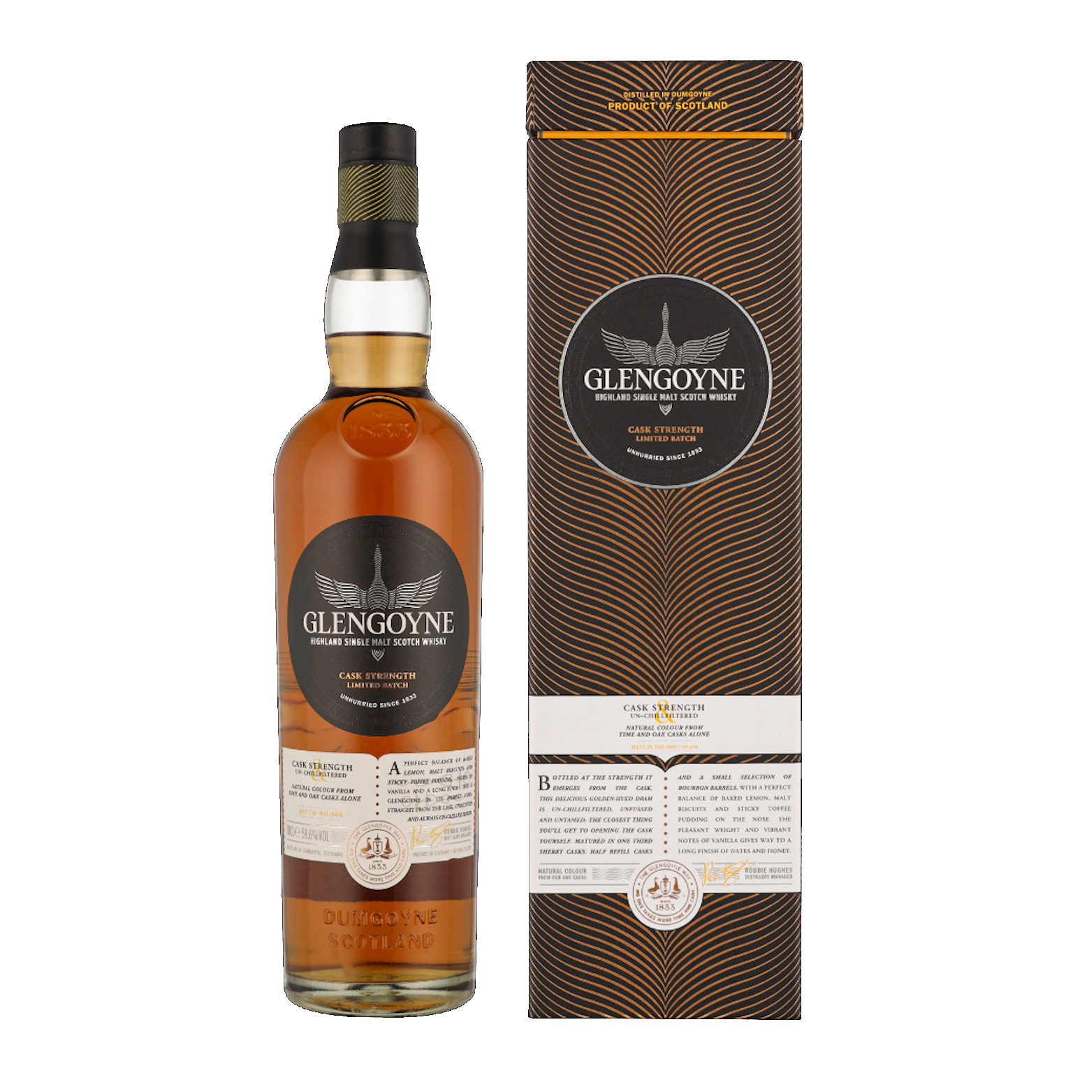 Glengoyne Cask Strength + GP 0.7L (59.6% Vol.)