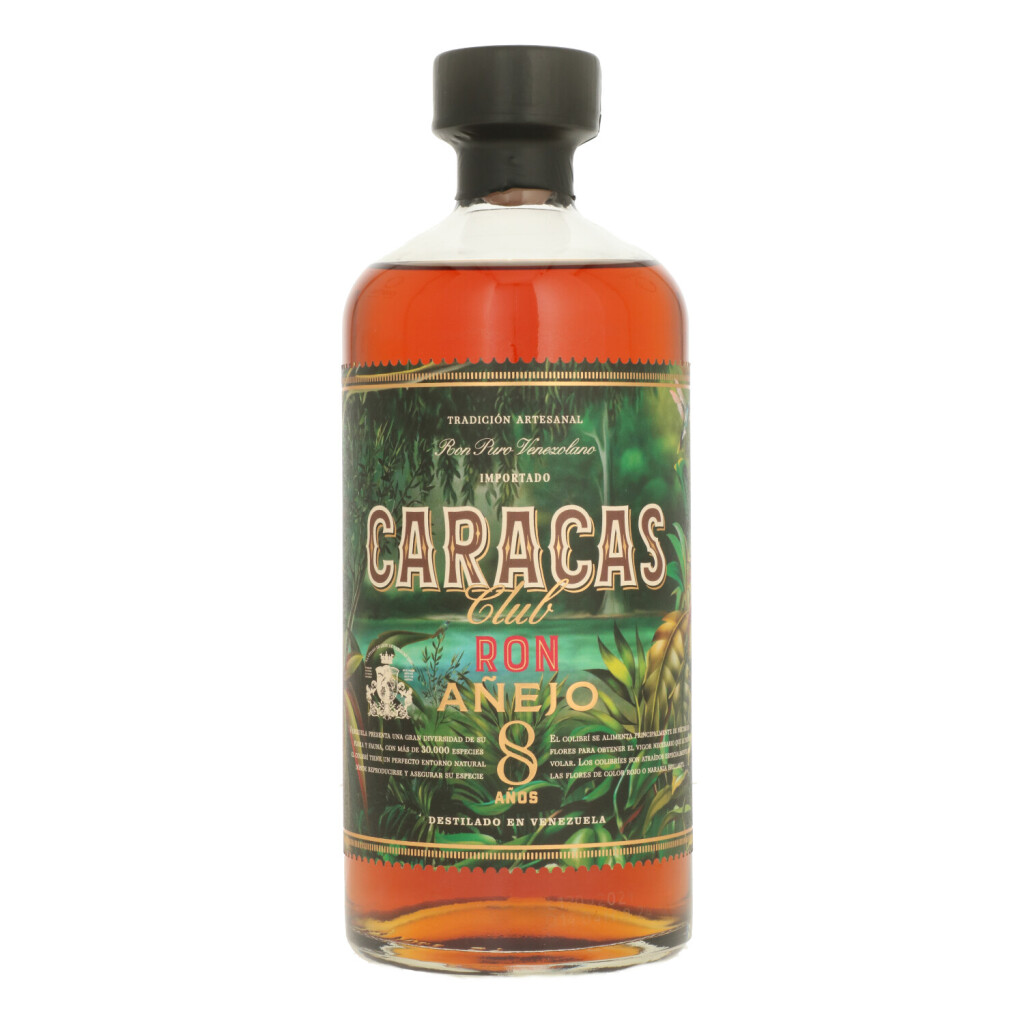 Caracas Club 8 Years Ron Anejo 0.7L (40% Vol.)