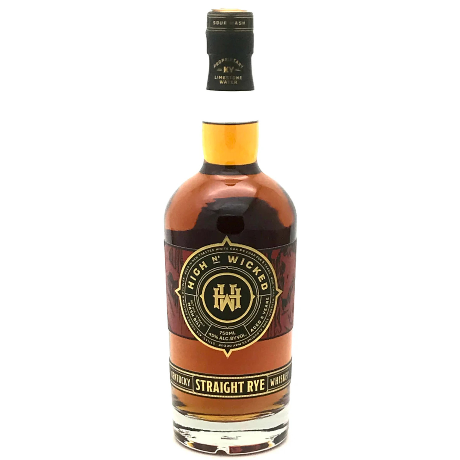 High N' Wicked Rye Whiskey 0.7L (45% Vol.)