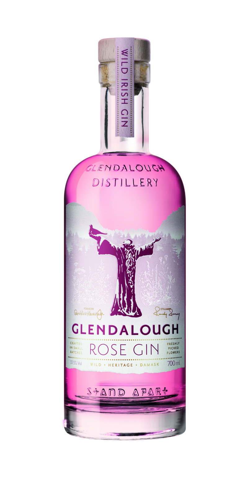 Glendalough Wild Rose Gin 0,7L (37,5% Vol.)