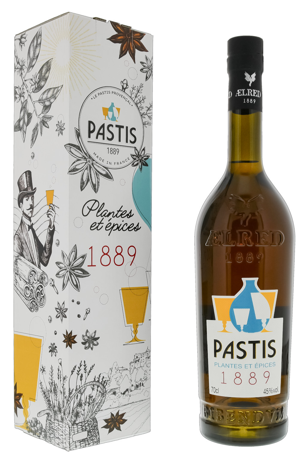 Aelred Pastis 1889 Provencal 0,7L (45% Vol.) + GP