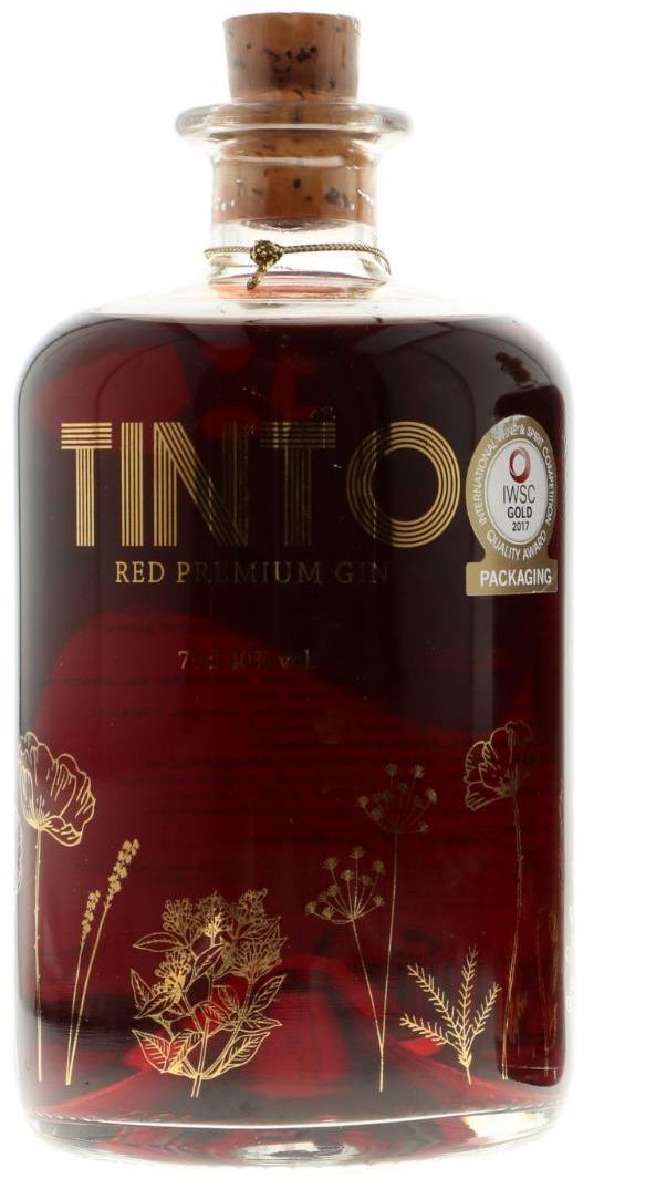 Tinto Red Premium Gin 0.7L (40% Vol.)