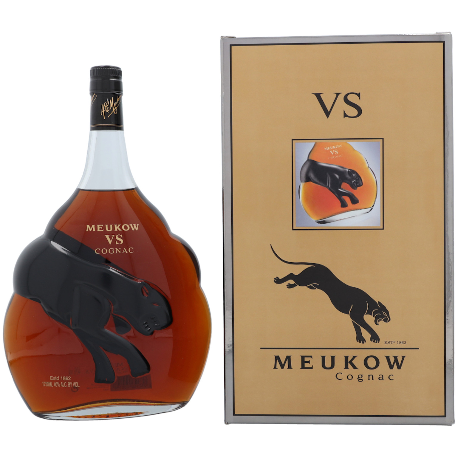 Meukow VS + GP 1,75L (40% Vol.)