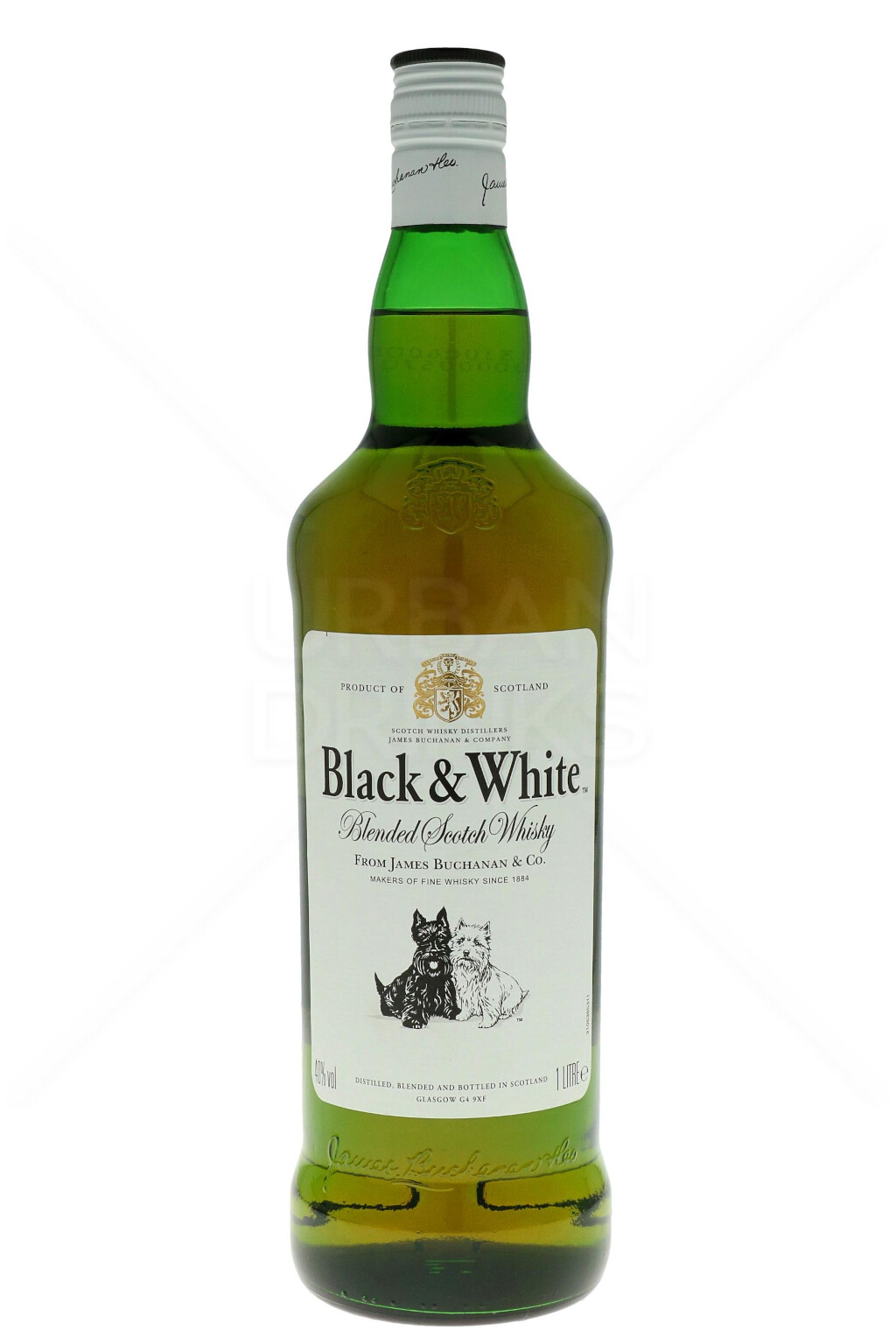 Black & White Blended Whisky 1,0L (40% Vol.)