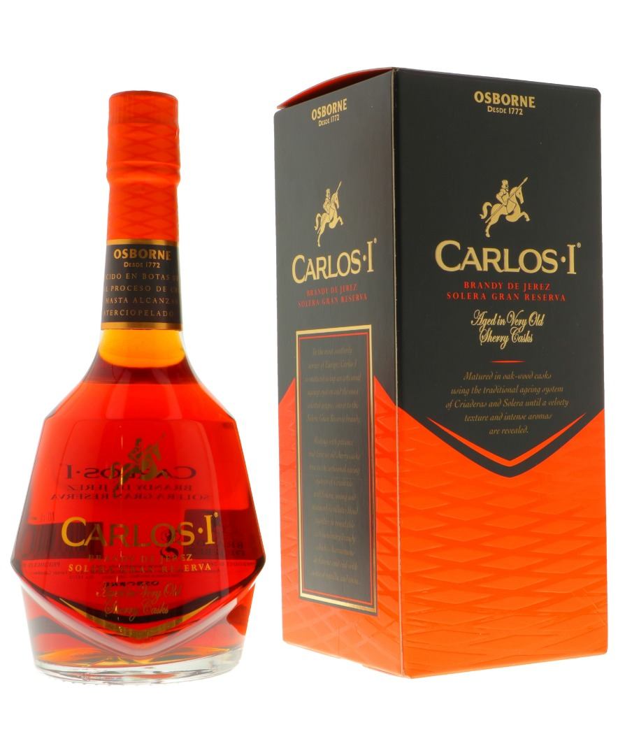Carlos I Brandy de Jerez Solera Gran Reserva Pedro Ximénez 0.7L (40.3% Vol.)