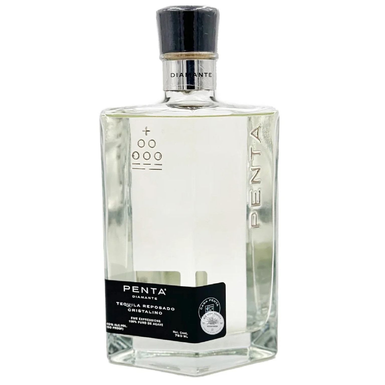 Penta Tequila Diamante Reposado Cristalino 0.7L (40% Vol.)
