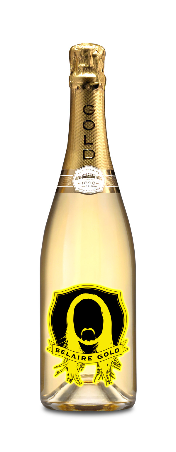 Luc Belaire Gold Fantôme The Icon Series Steve Aoki 0,75L (12,5% Vol.)