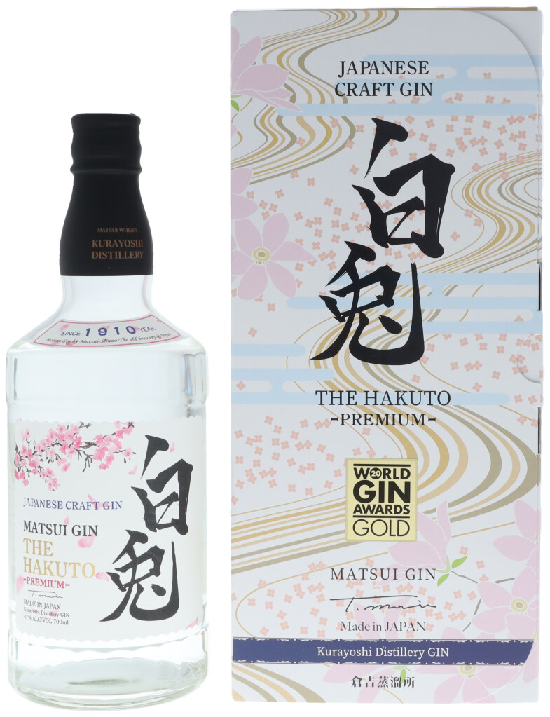 Matsui The Hakuto Premium Gin + GB 0.7L (47% Vol.)
