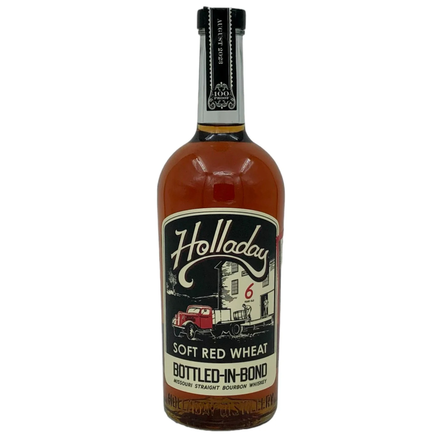Ben Holladay "Soft Red Wheat" Bottled-in-Bond 6 YO Missouri Straight Bourbon Whiskey 0.7L (50% Vol.)