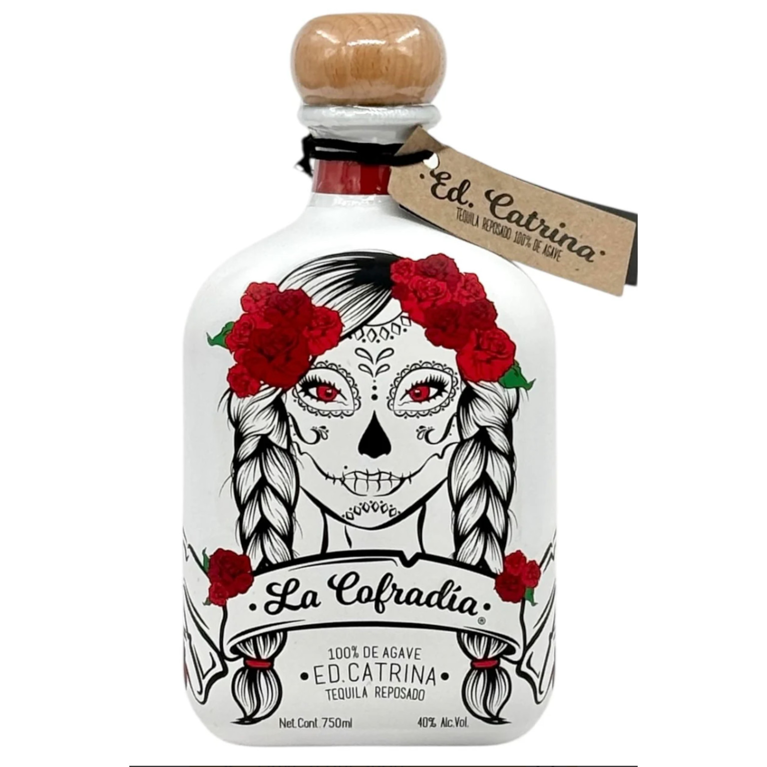 La Cofradia Edition Catrina Reposado Tequila 0.7L (40% Vol.)