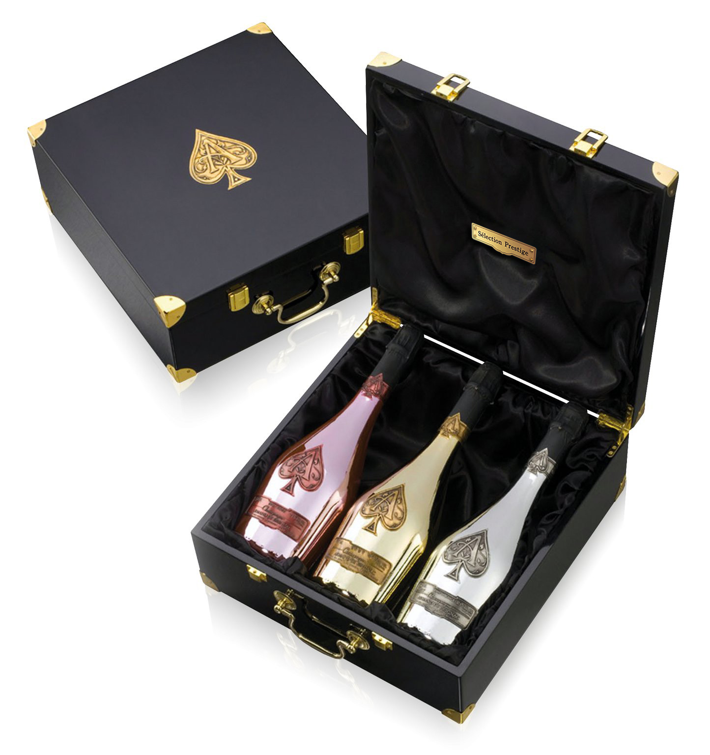Armand de Brignac Trilogie Geschenkkoffer (3x0,75L) (12,5% Vol.)