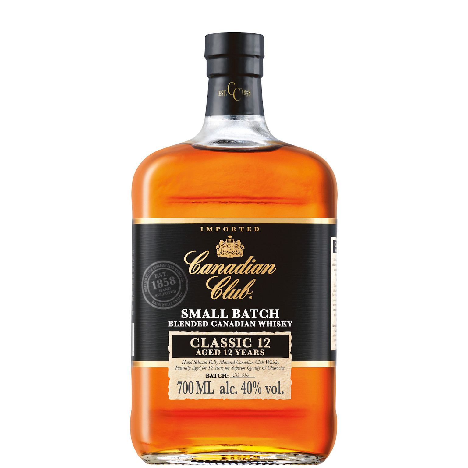 Canadian Club Classic 12 Jahre 0,7L (40% Vol.)