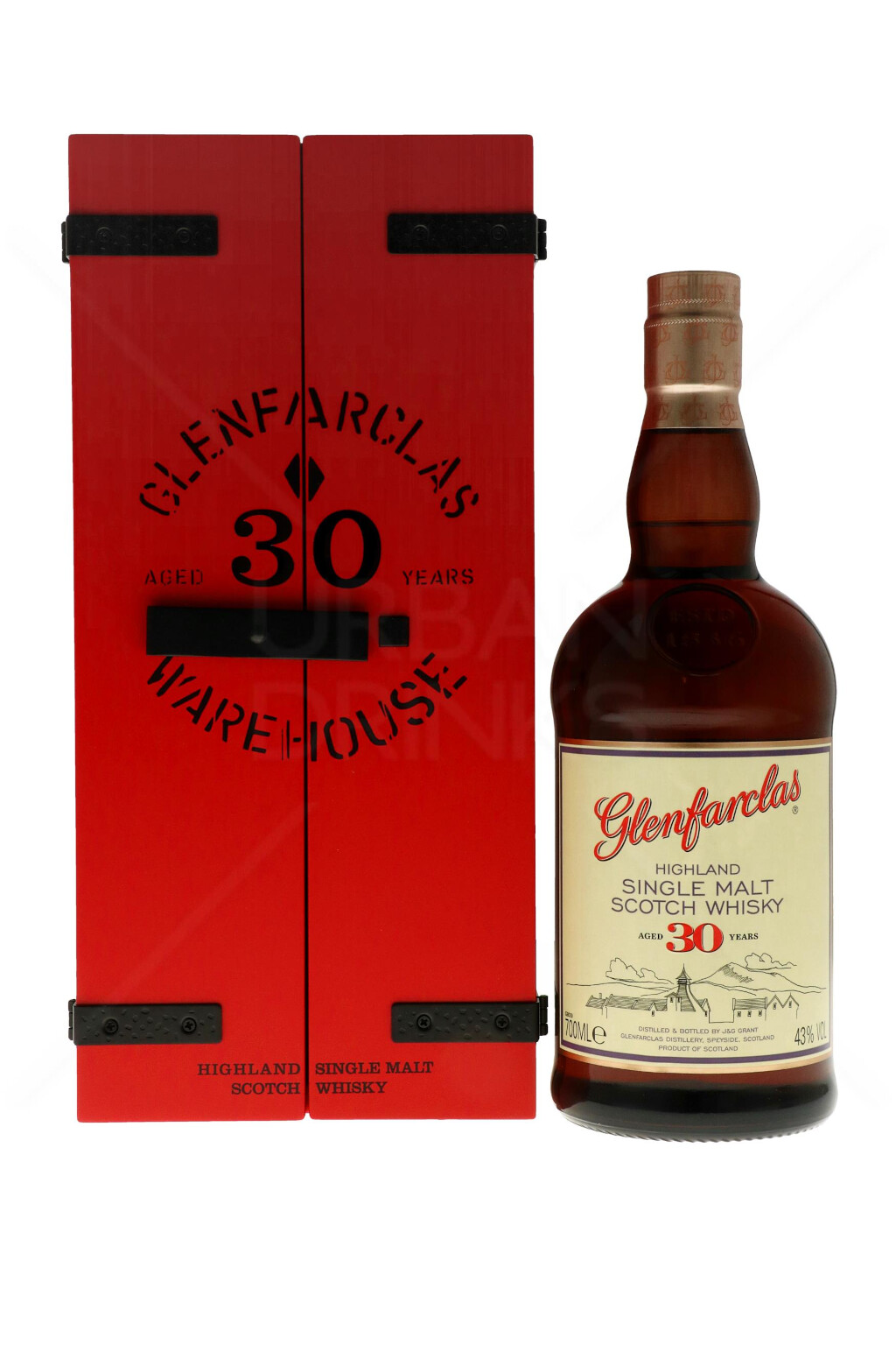 Glenfarclas 30 Years Scotch Malt Whisky 0,7L (43% Vol.)