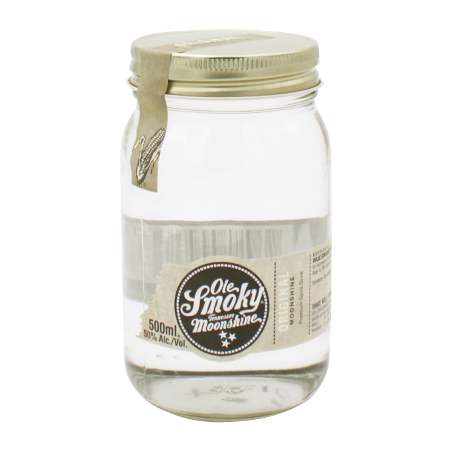 Ole Smoky Tennessee Moonshine Original 0,5L (50% Vol.)