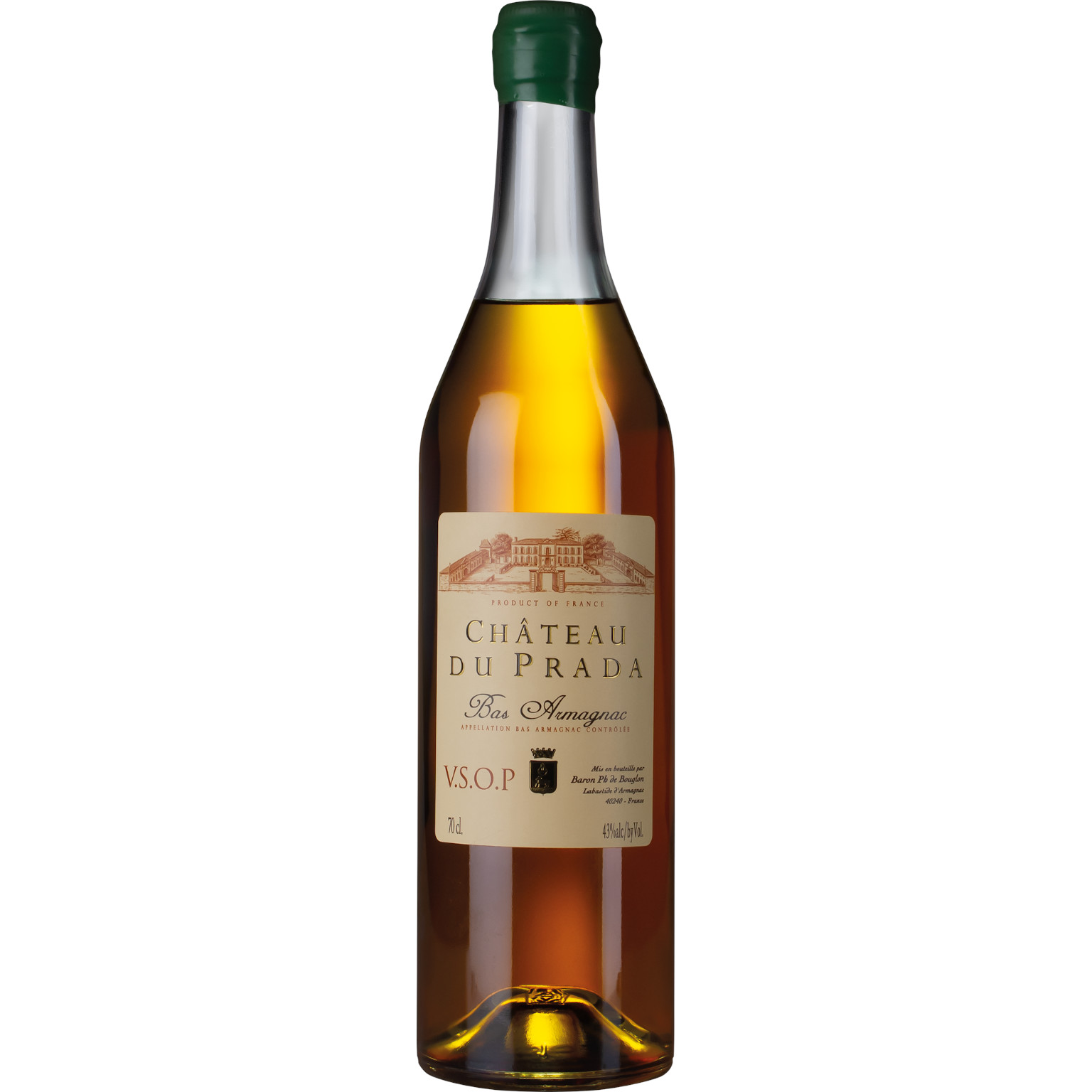 Château du Prada - Bas-Armagnac VSOP 0.7L (42% Vol.)