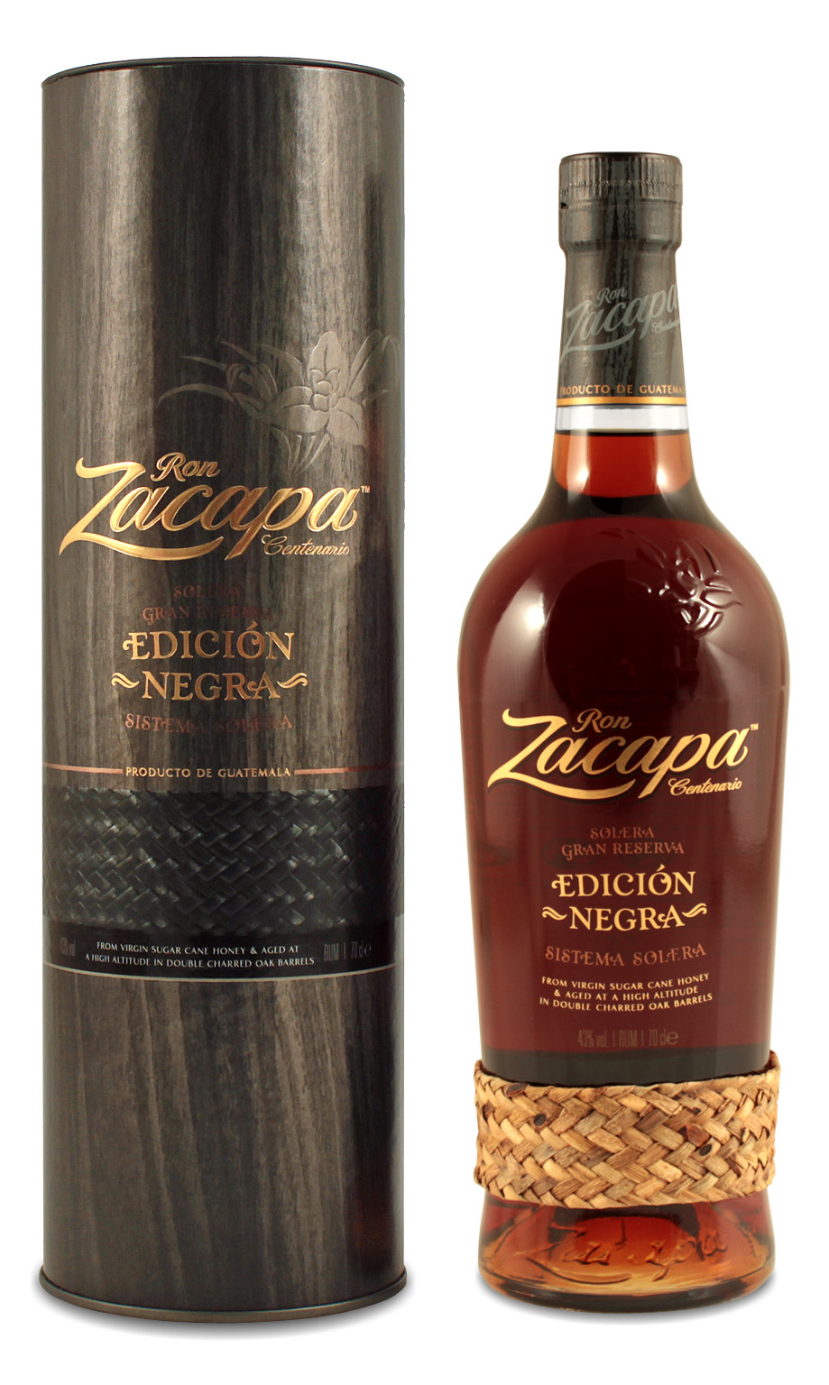 Ron Zacapa Centenario Edición Negra 0.7L (43% Vol.)