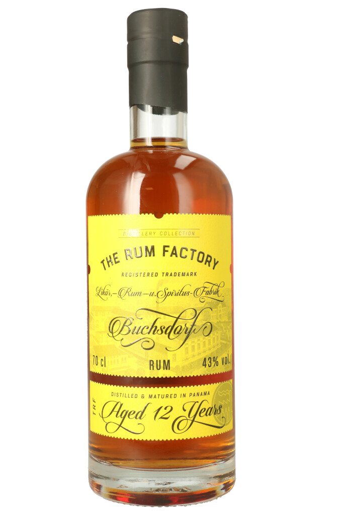 The Rum Factory 12 Years 0.7L (43% Vol.)