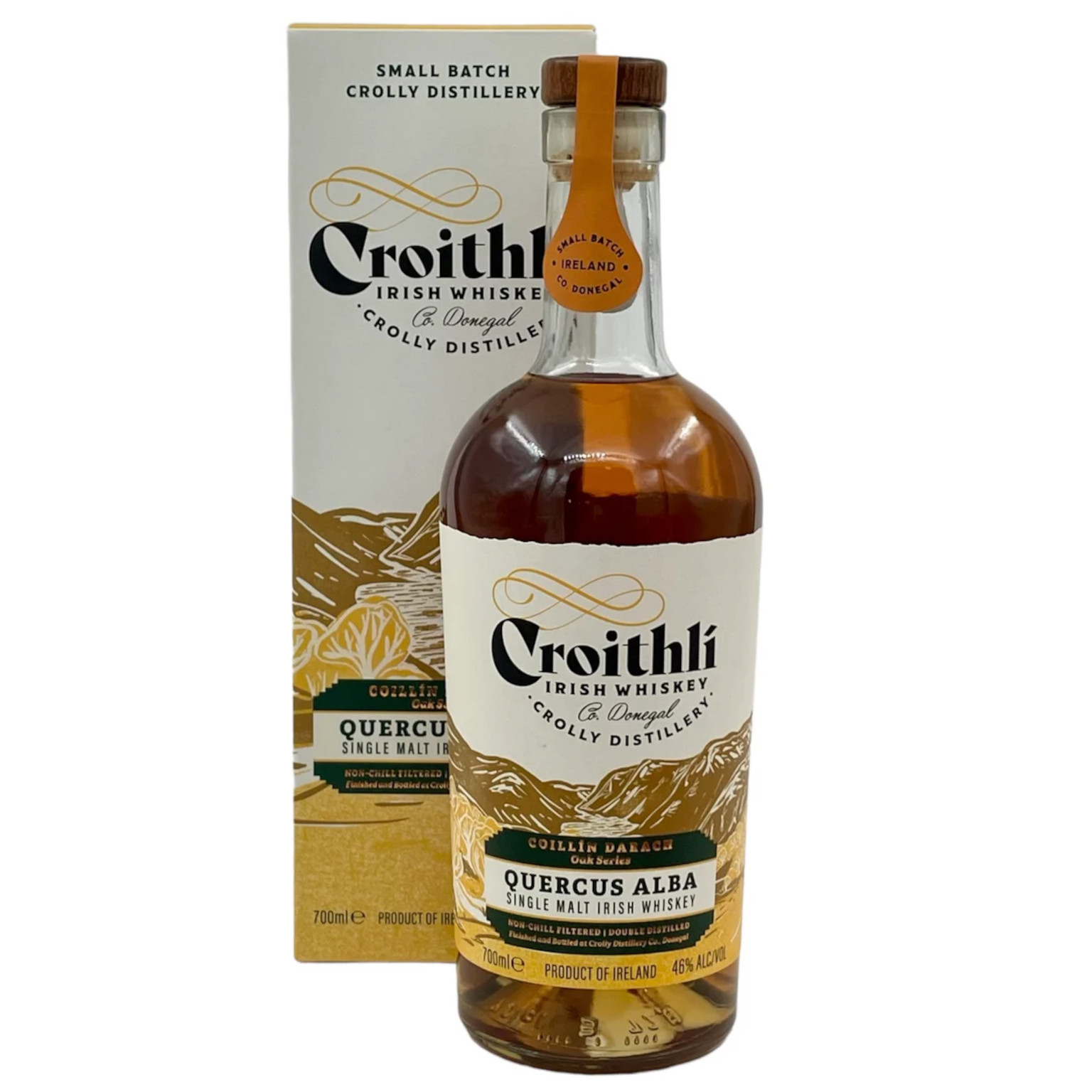 Croithli Quercus Alba Single Malt Irish Whiskey 0.7L (46% Vol.)