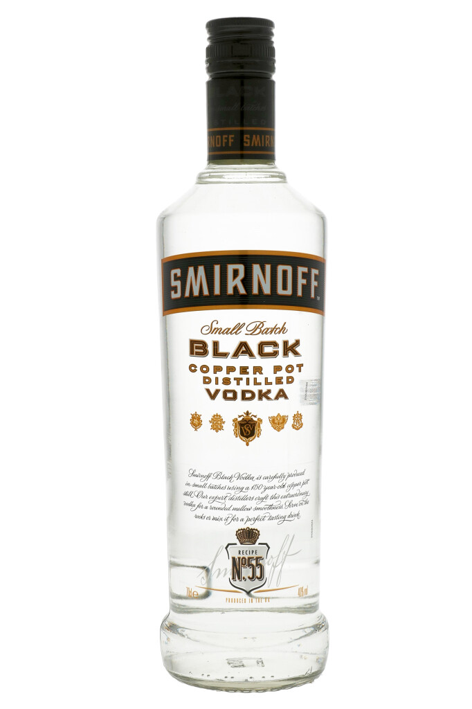 Smirnoff Black 0,7L (40% Vol.)