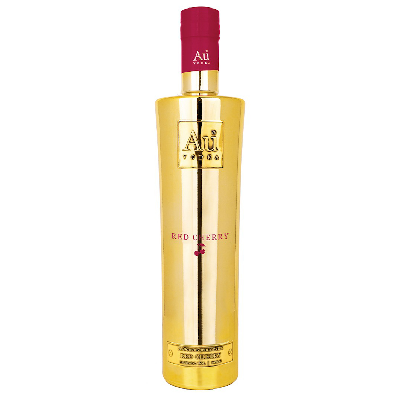 Au Vodka Red Cherry 0,7L (35,2% Vol.)