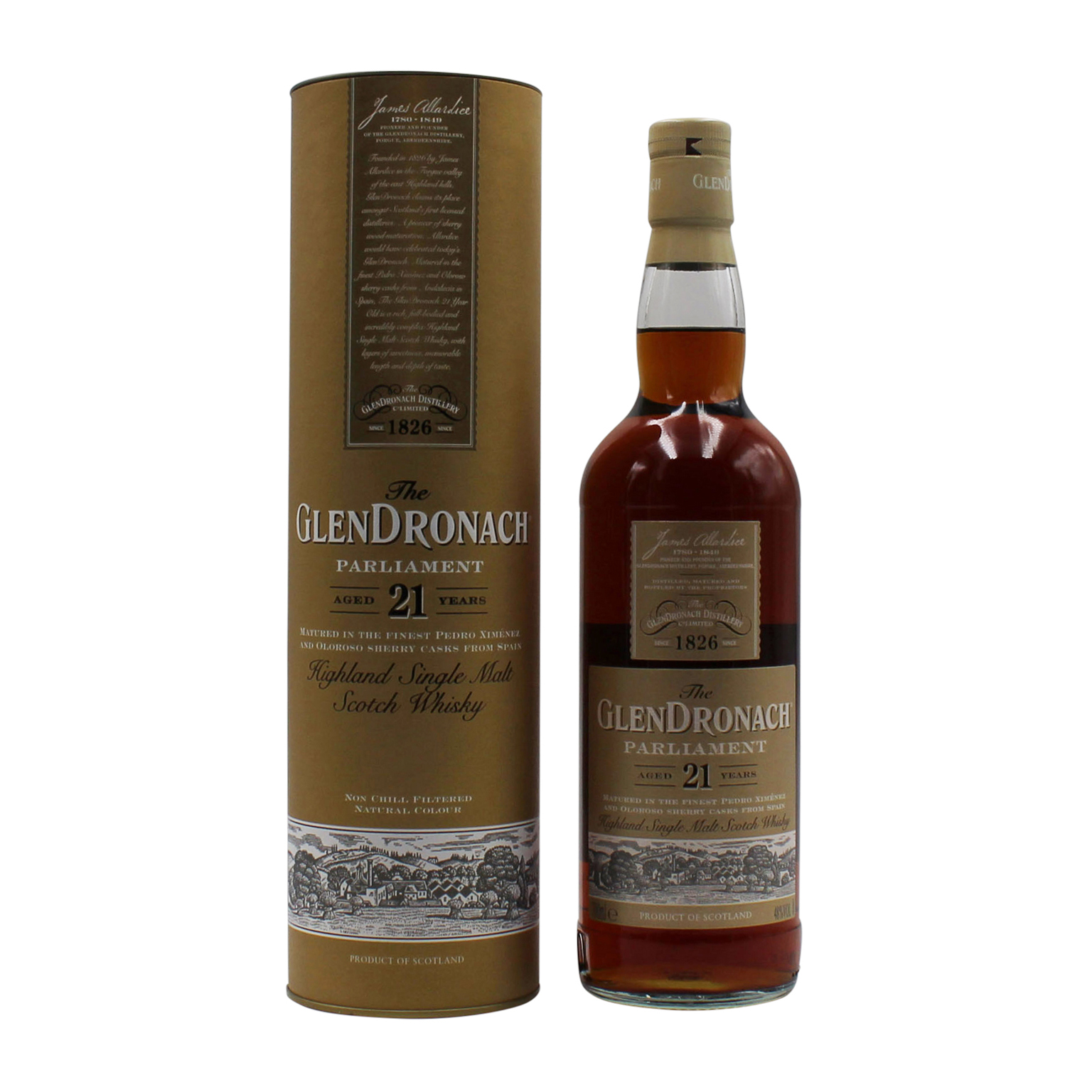 The Glendronach 21 YO Parliament 0,7L (48% Vol.)