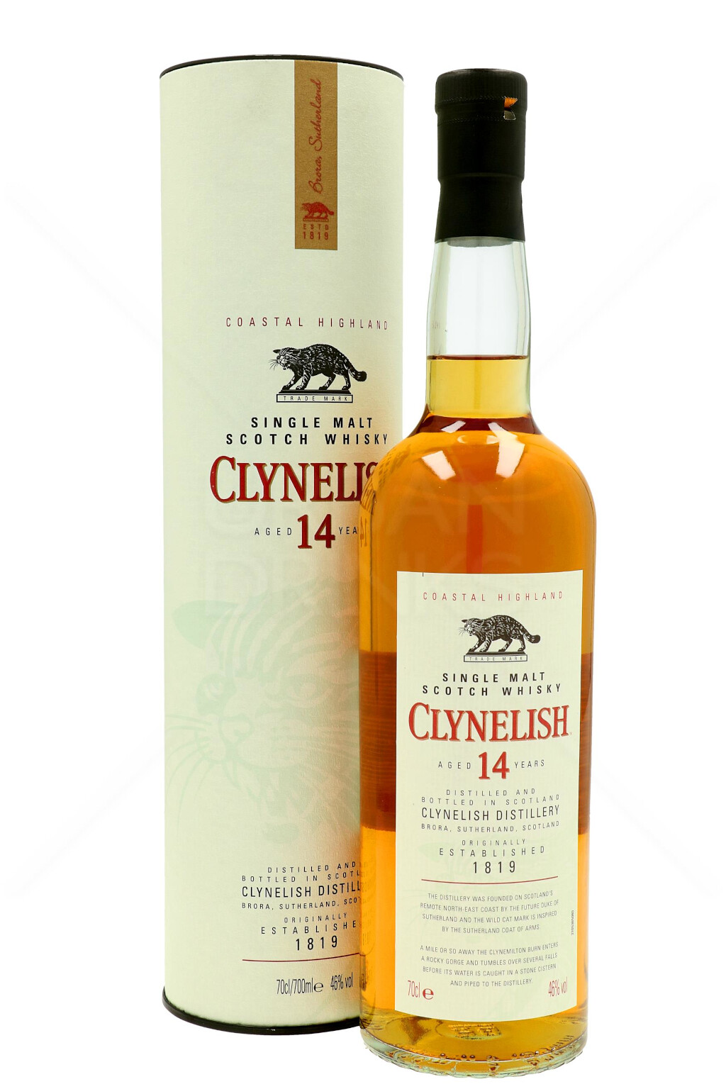 Clynelish 14 Years Scotch Malt Whisky 0,7L (46% Vol.)