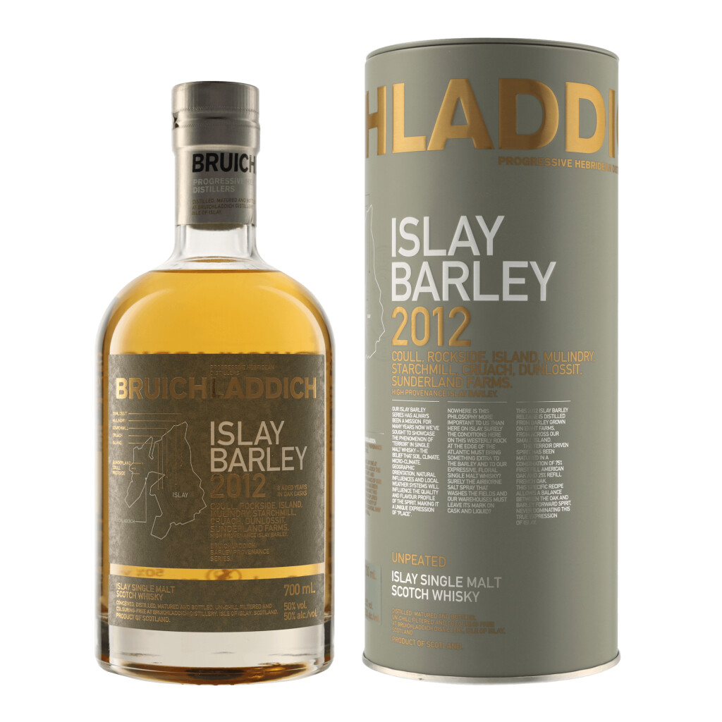 Bruichladdich Islay Barley 2013 + GP 0.7L (50% Vol.)
