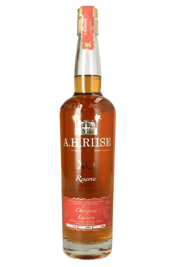 A.H. Riise XO Christmas Reserve + GB 0.7L (40% Vol.)
