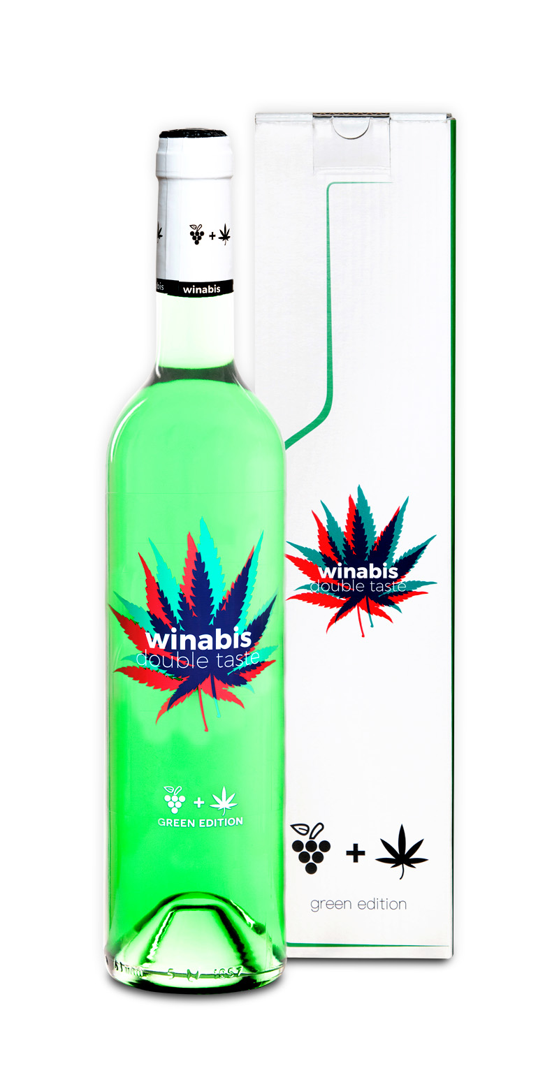 Winabis Cannabis Wine 0,75L (9,5% Vol.) mit GP
