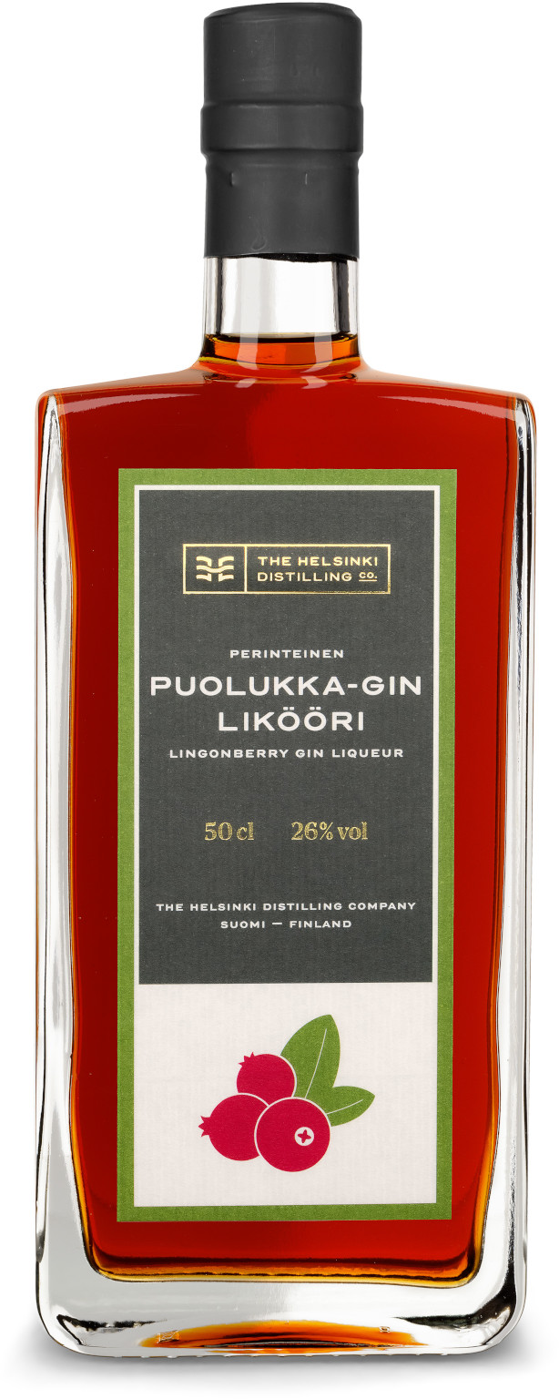 HelsinkiPuolukka-Gin Likööri 0.5L (26% Vol.)