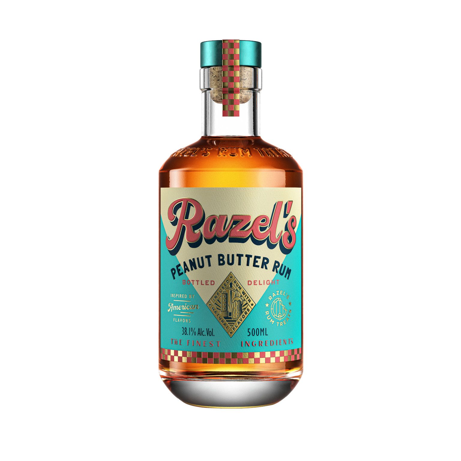 Razel's Peanut Butter Rum 0.5L (38.1% Vol.)