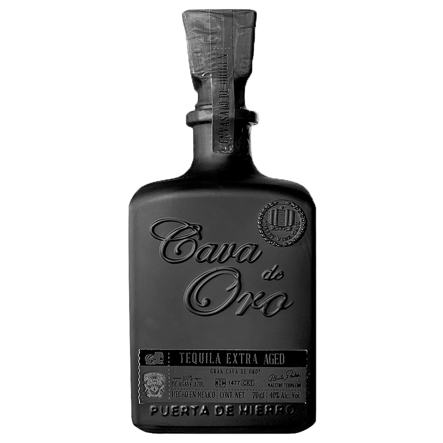 Cava de Oro Extra Aged Añejo Tequila 100% Agave 0.7L (40% Vol.)