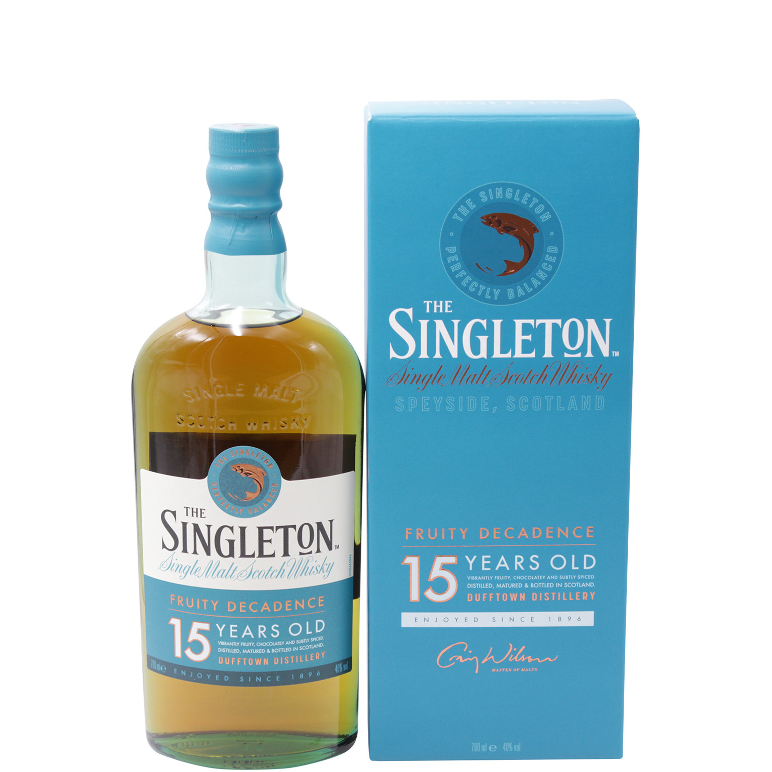 The Singleton of Dufftown 15 YO 0,7L (40% Vol.)