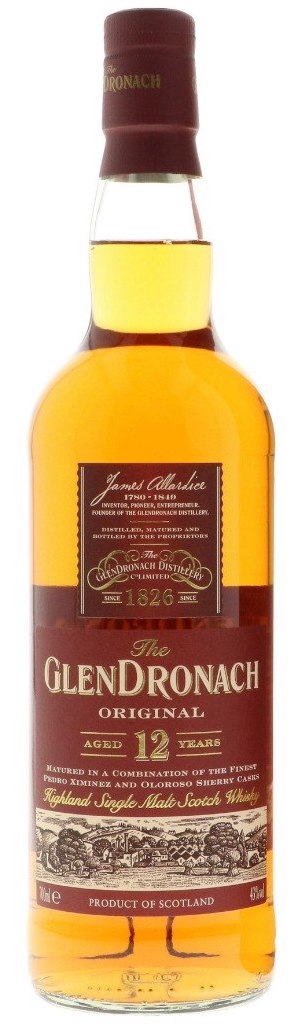 The Glendronach 12 YO 0,7L (43% Vol.)