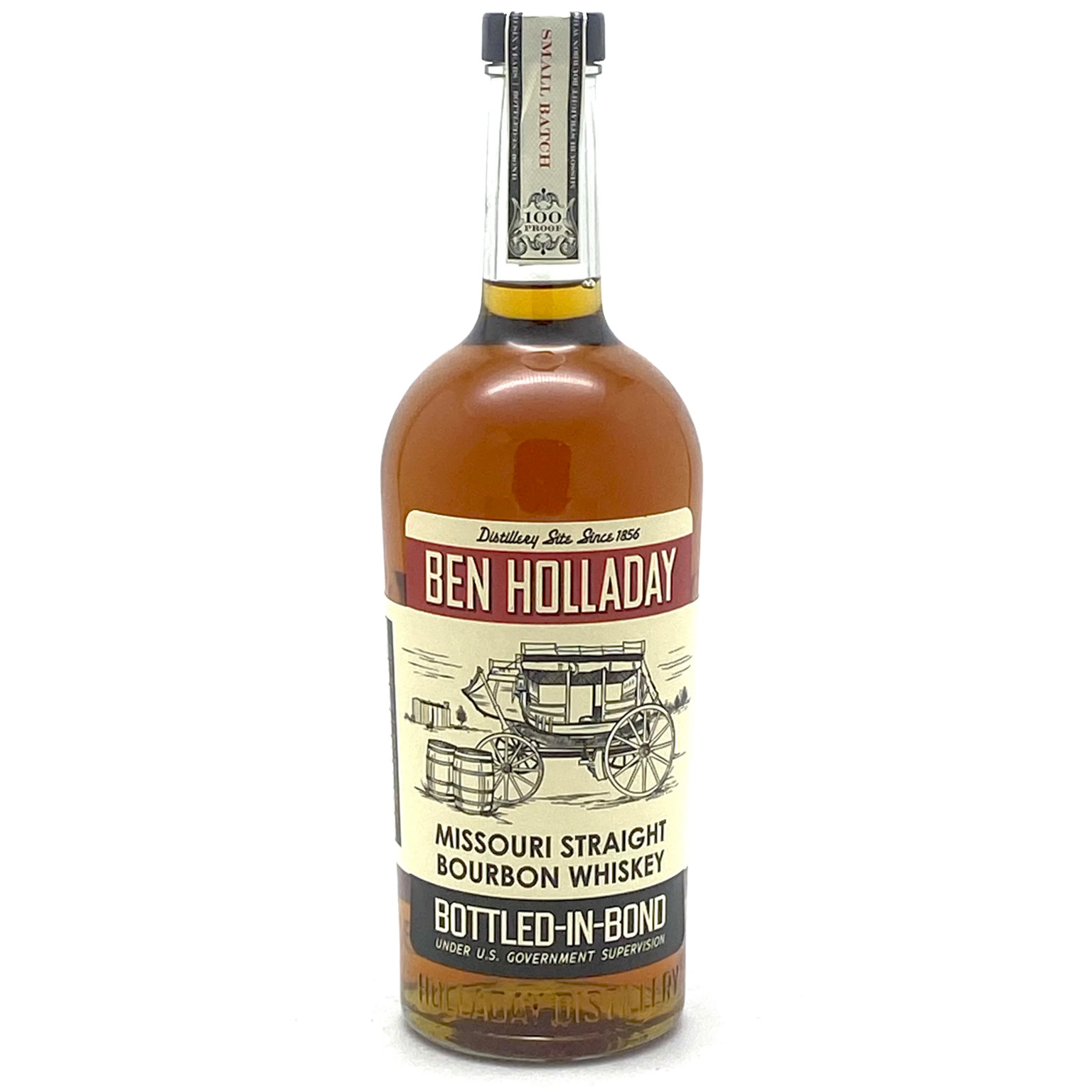 Ben Holladay Bottled-in-Bond 6 YO Missouri Straight Bourbon Whiskey 0.7L (50% Vol.)