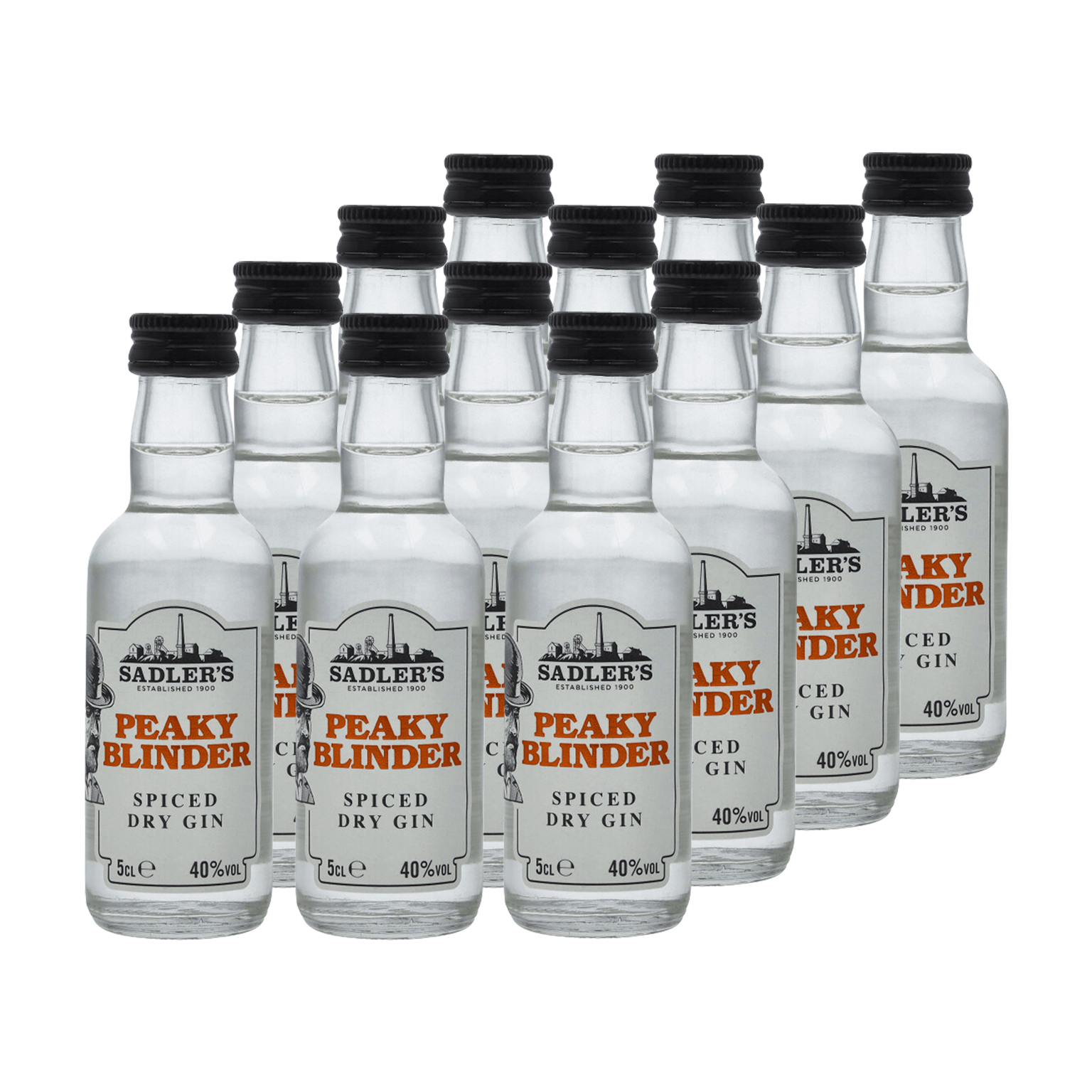 Peaky Blinder Spiced Gin 12x 0.05L (40% Vol.)