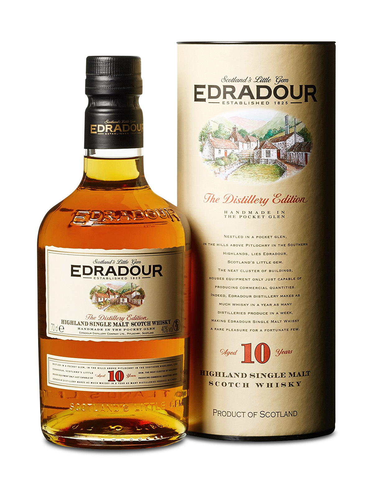 Edradour 10 YO 0.7L (43% Vol.)