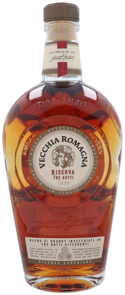 Vecchia Romagna Riserva Tre Botti 0.7L (40.8% Vol.)
