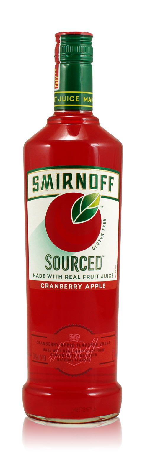 Smirnoff Sourced Cranberry Apple 0,7L (30% Vol.)