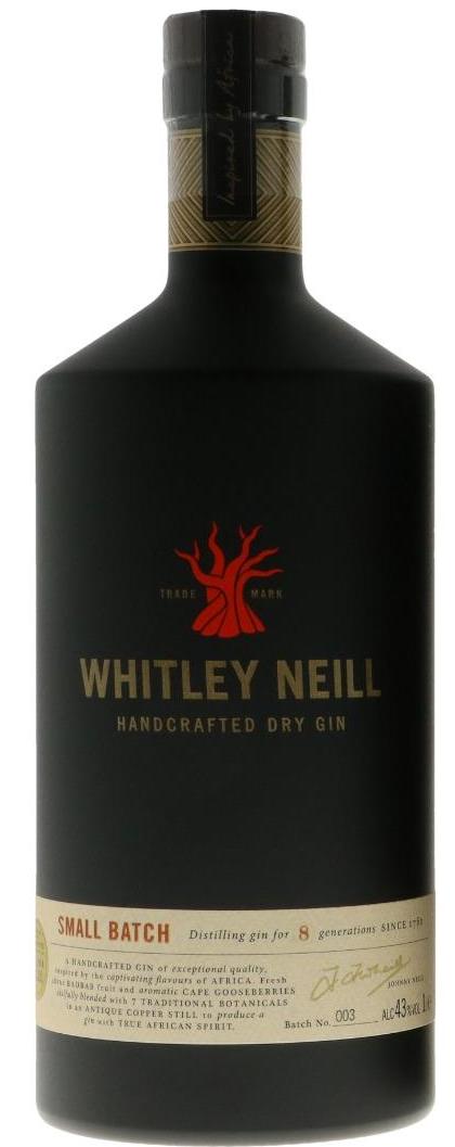 Whitley Neill Small Batch Gin 1.0L (43% Vol.)