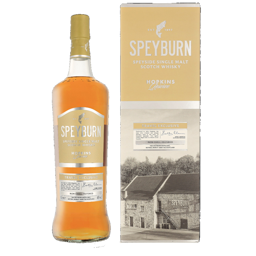 Speyburn Hopkins Reserve + GB 1.0L (46% Vol.)