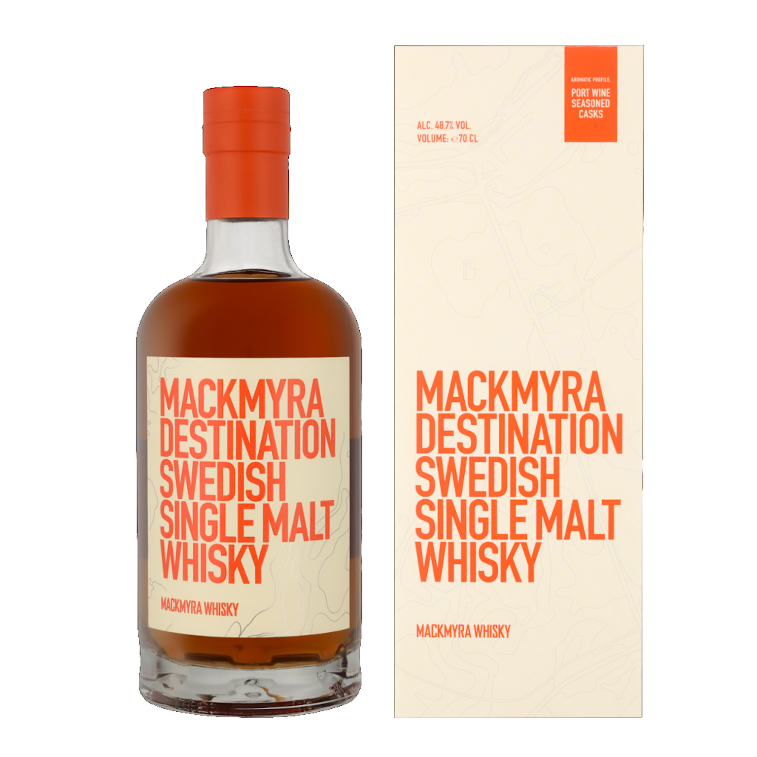 Mackmyra Destination + GP 0.7L (48.7% Vol.)