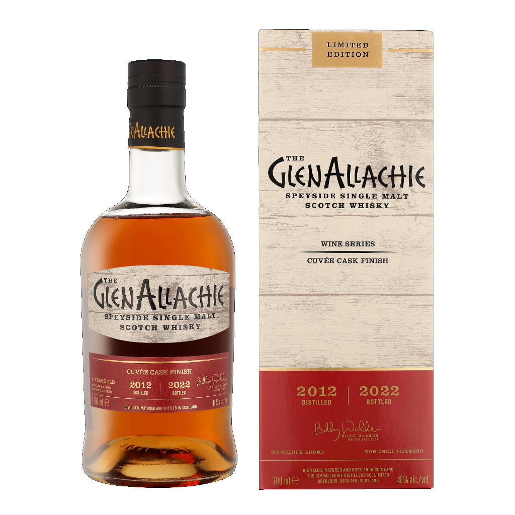 Glenallachie Cuvee Cask Finish 2022 + GB 0.7L (48% Vol.)
