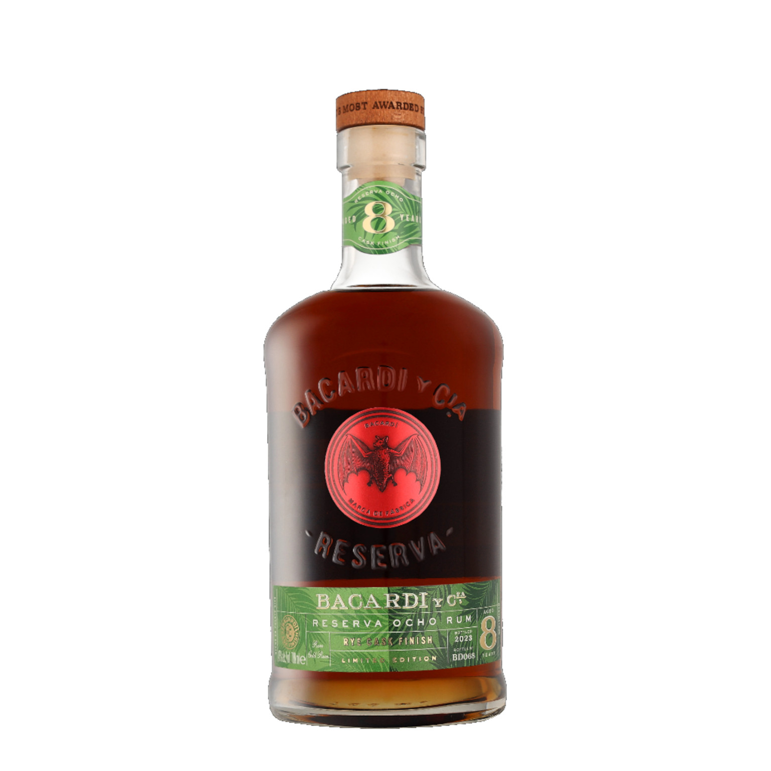 Bacardi Reserva Ocho Rye Cask 0,7L (45% Vol.)